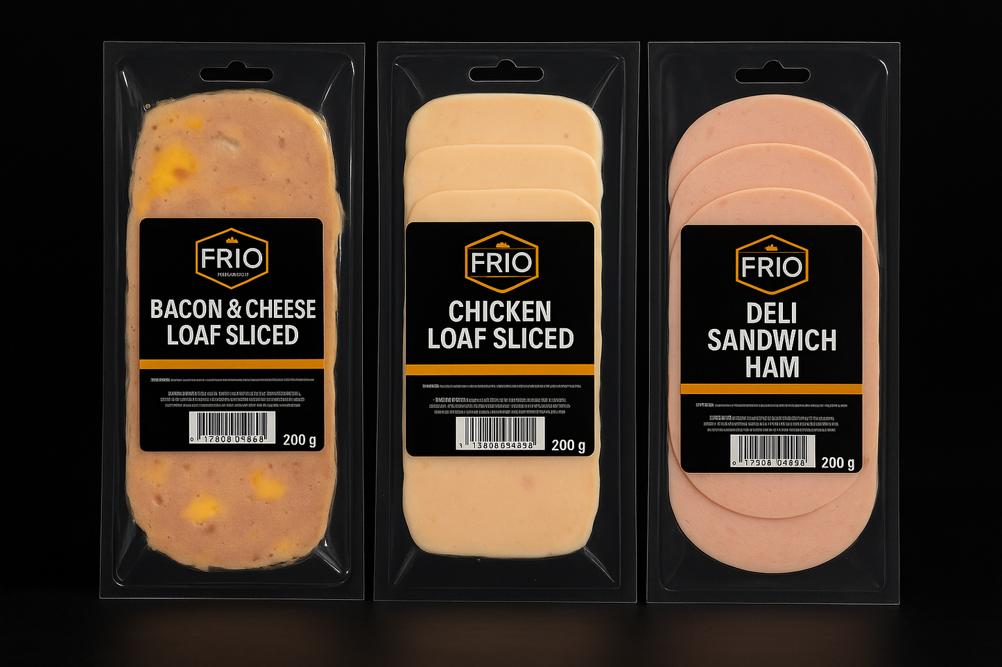 TRIPPLE PACK - FRIO SLICED HAM'S 200G