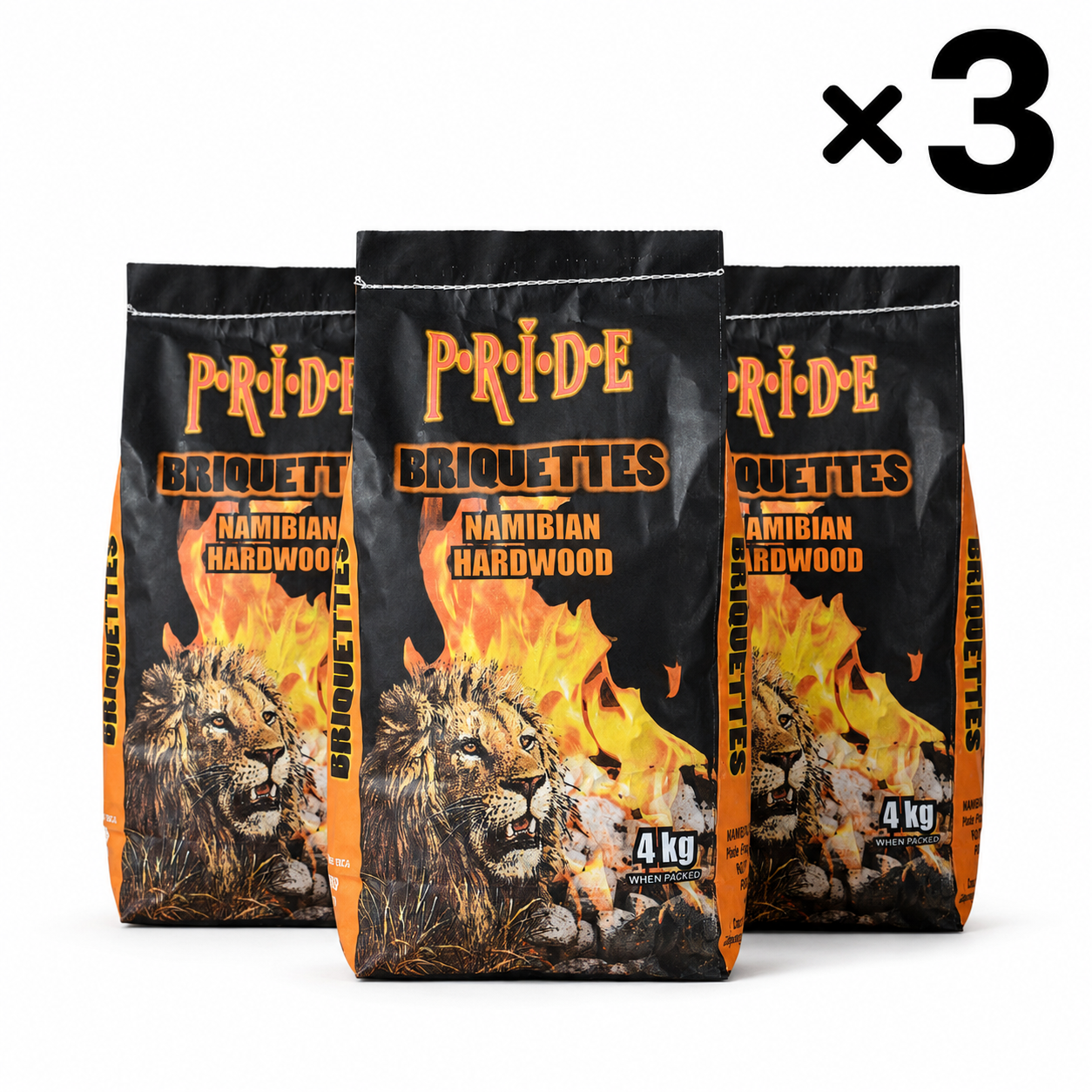 BRIQUETTES - 4KG PRIDE