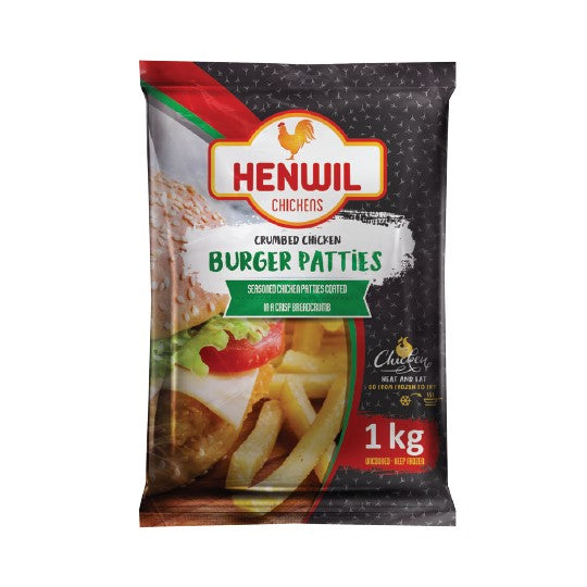 HENWIL CRUMBED CHICKEN PATTIES