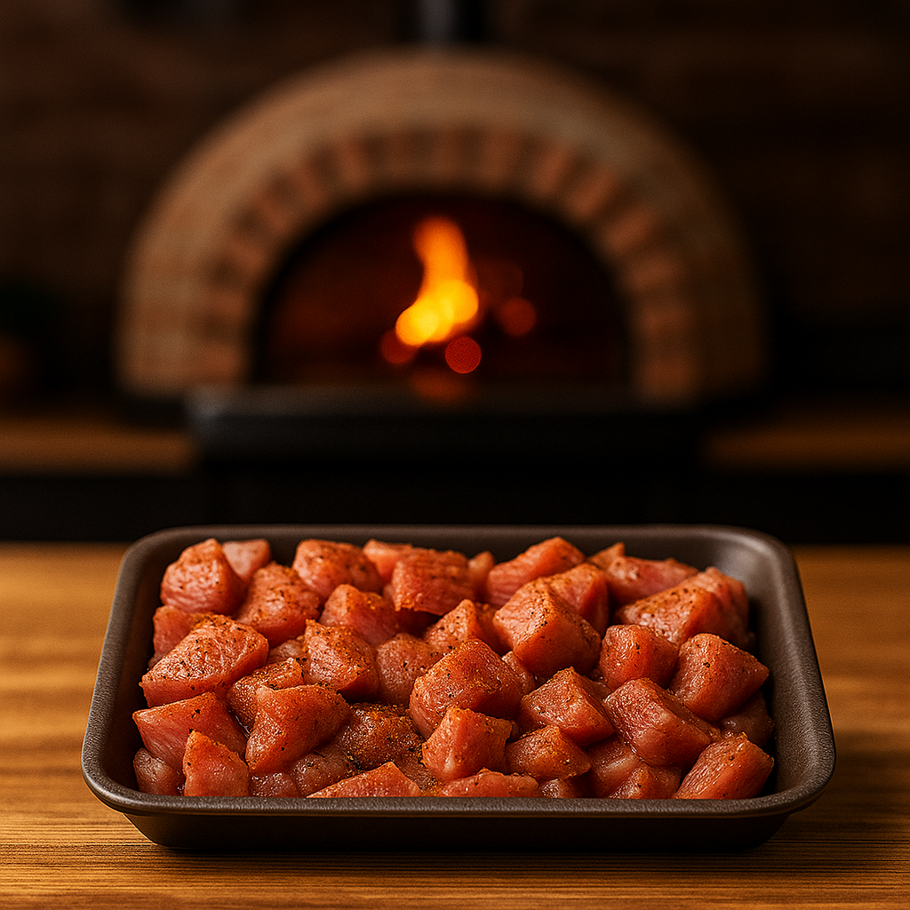 SPICED CHICKEN CUBES - PIZZA TOPPING