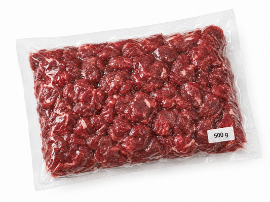 Raw Beef Heart & Lung Mince (Pet Food)