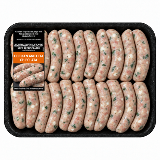 CHICKEN & FETA CHIPOLATA