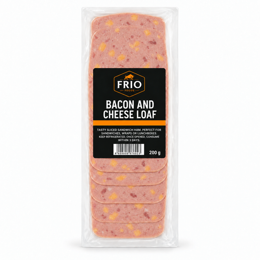 FRIO BACON AND CHEESE LOAF 200G