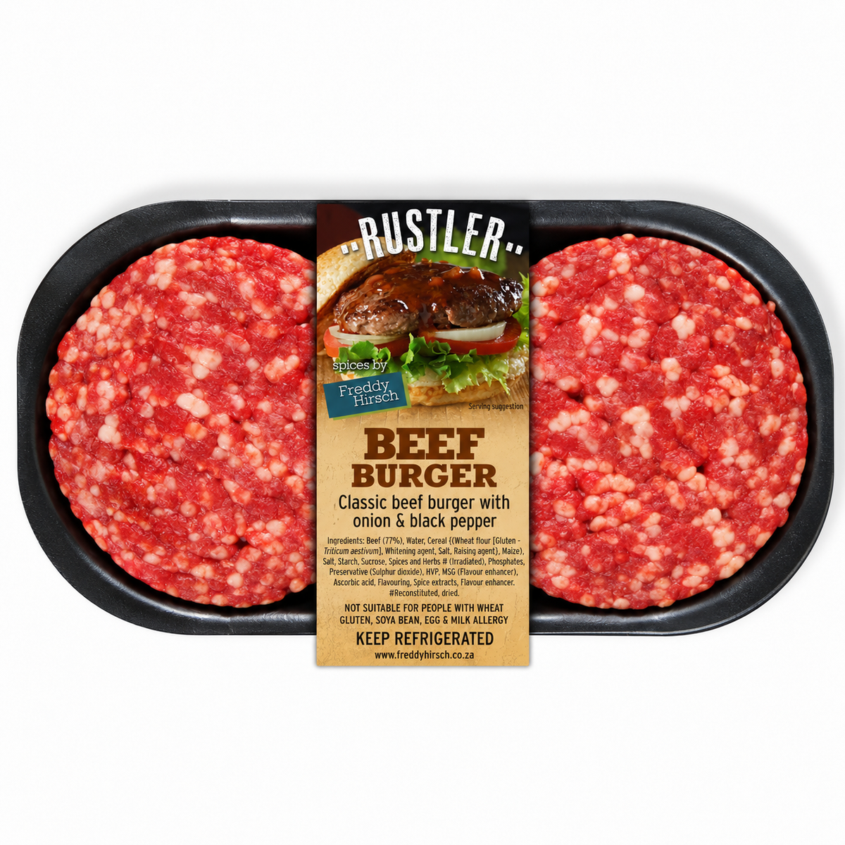 BEEF RUSTLER BURGER PATTIES