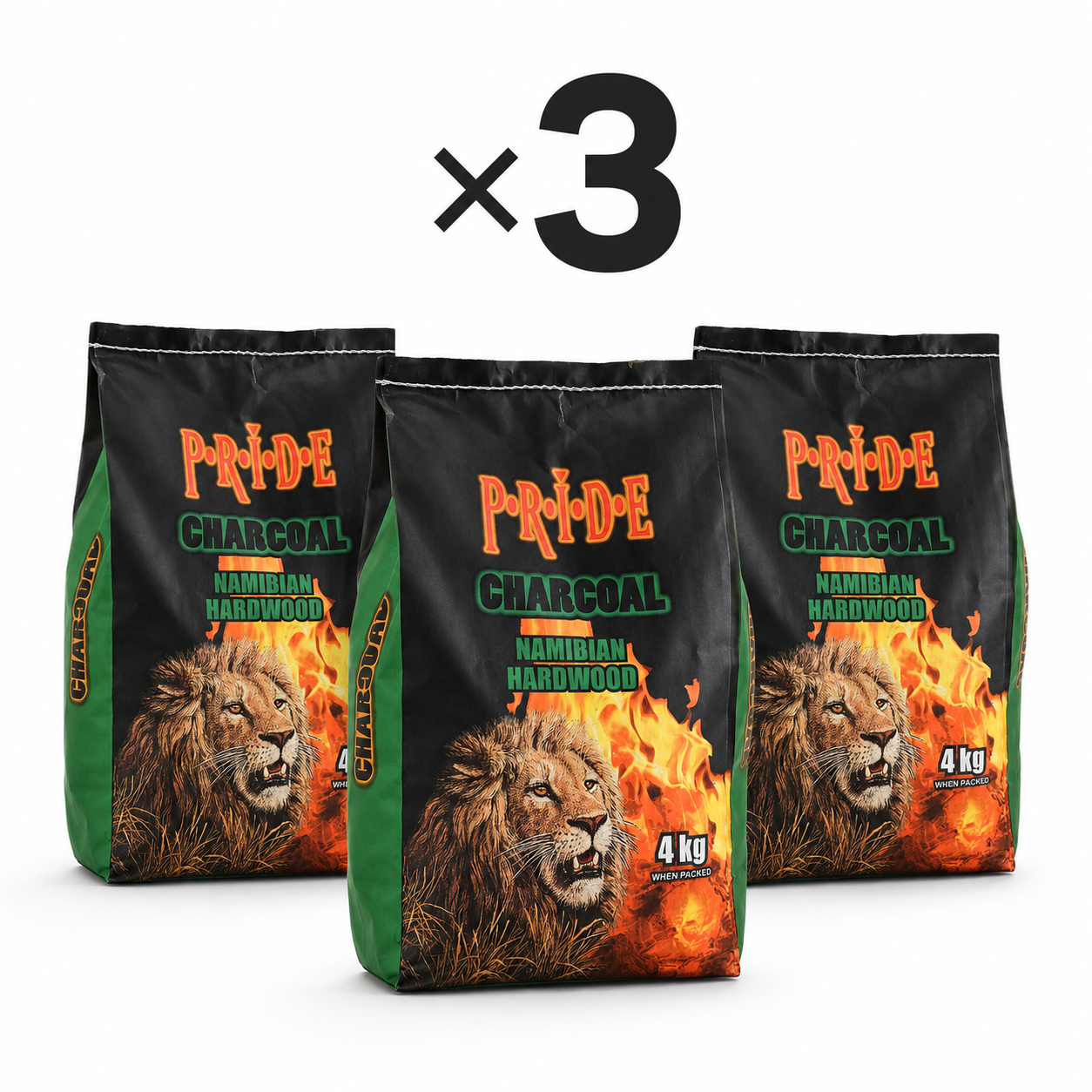CHARCOAL - 4KG PRIDE