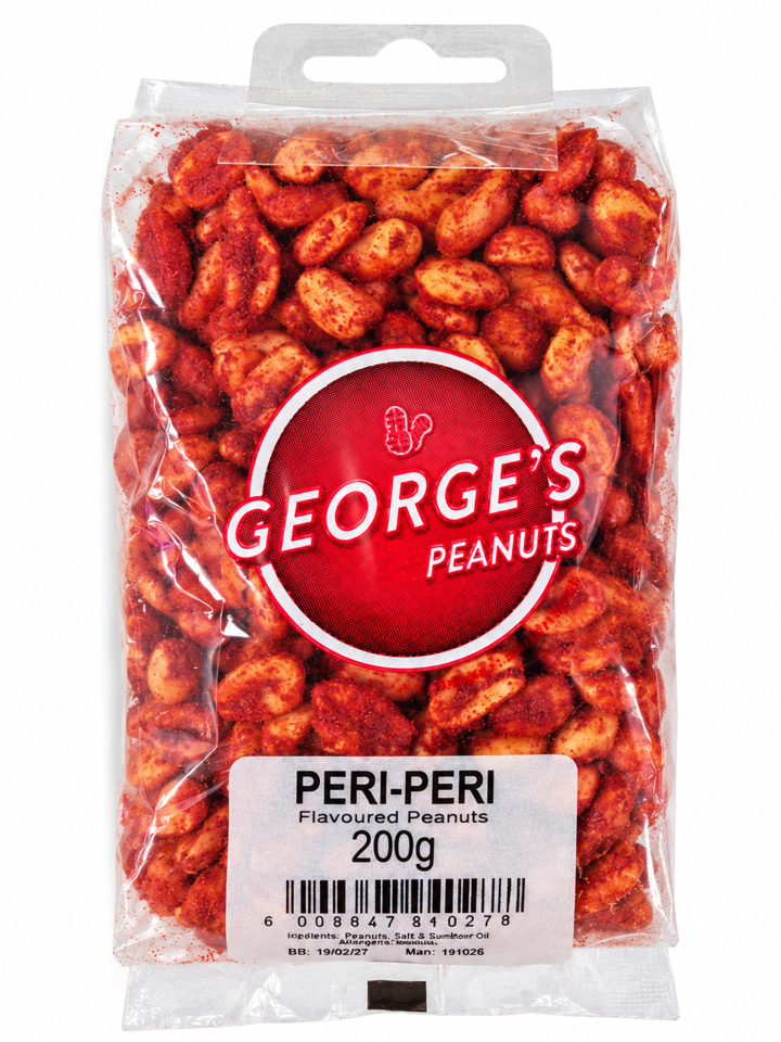GEORGES PEANUTS 200G - PERI PERI