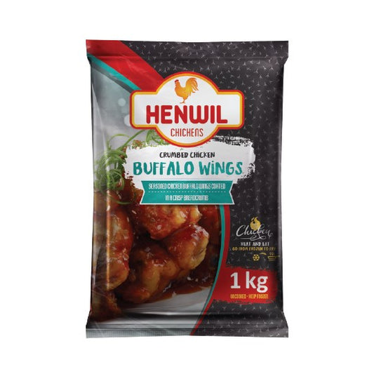 HENWIL CRUMBED CHICKEN BUFFALO WINGS