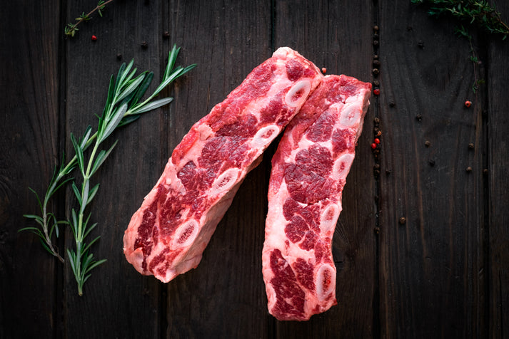 Short Rib Braai Beef Short Ribs | Forequarter Cuts for Braai, Roast & Slow Cook | Meat ...
