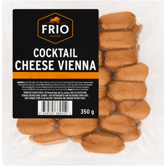 FRIO COCKTAIL CHEESE VIENNA 350G