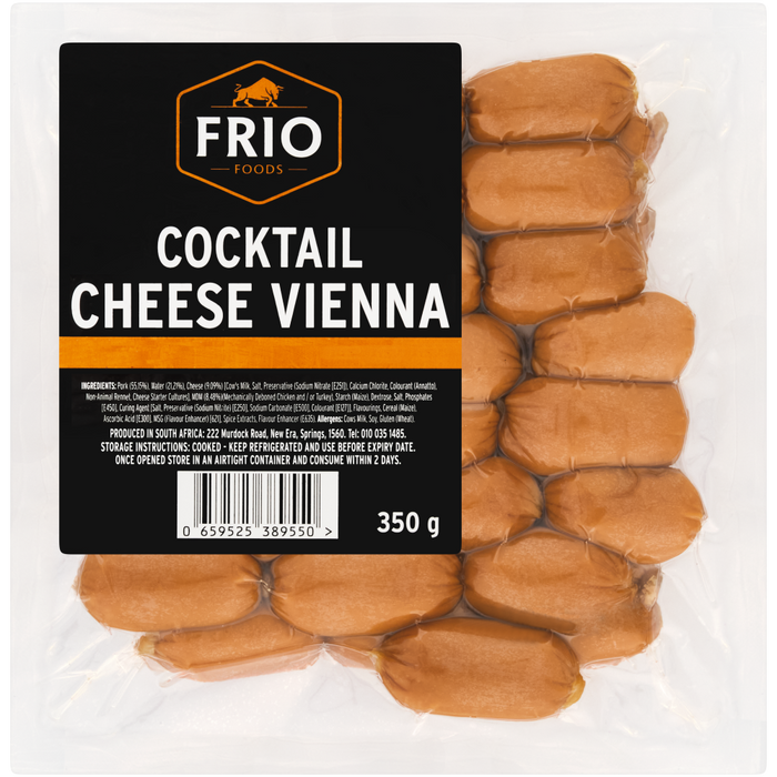 FRIO COCKTAIL CHEESE VIENNA 350G