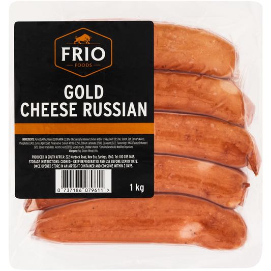 FRIO GOLD CHEESE RUSSIAN 1KG