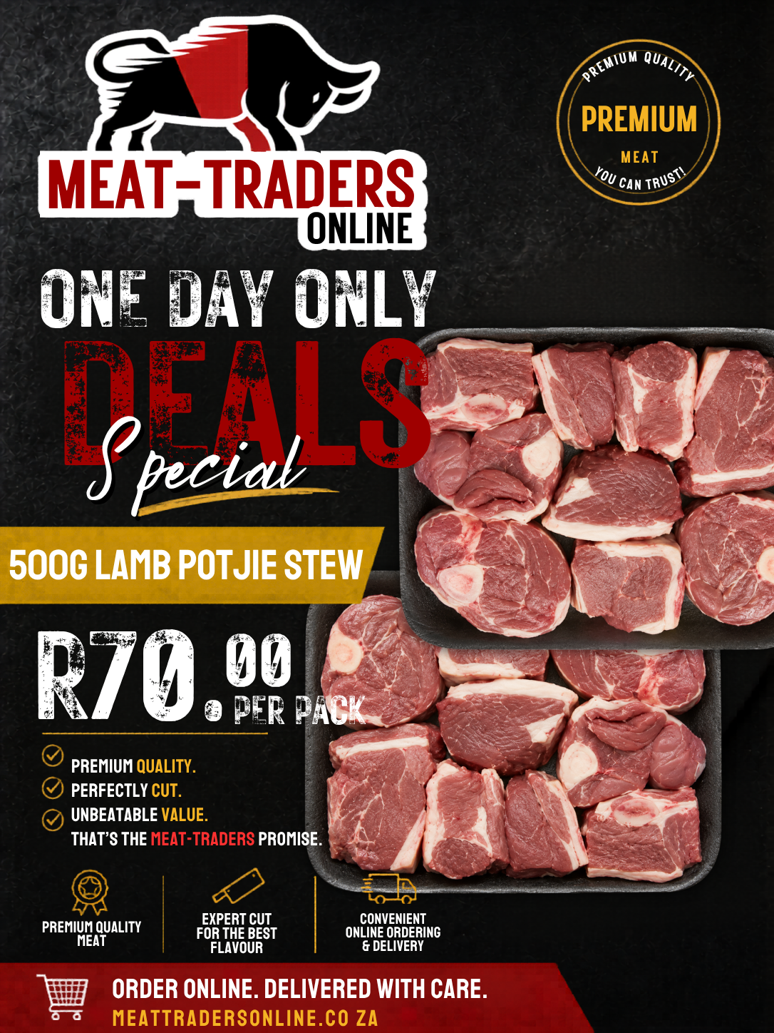 R70 DEALS - 500G LAMB POTJIE STEW