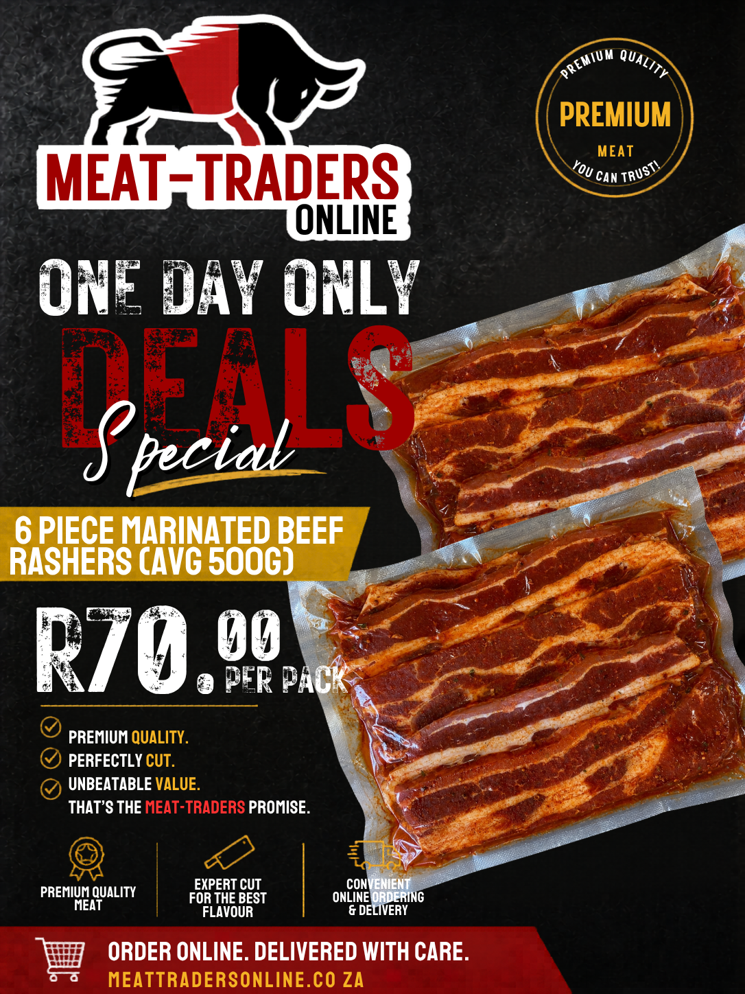 R70 DEALS - 700G BEEF RASHERS