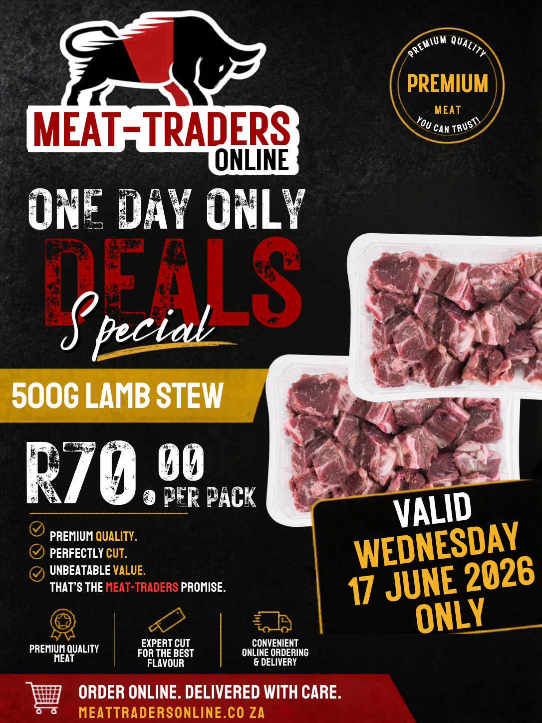 R70 DEALS - 500G LAMB STEW