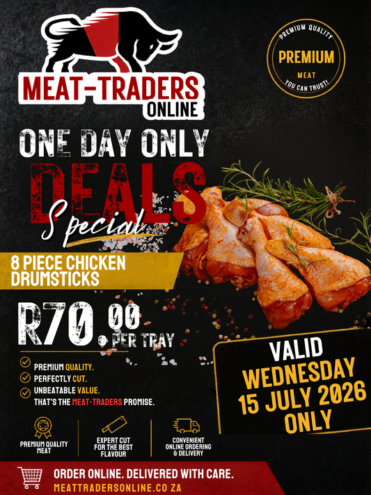 R70 DEALS - 8 PIECE CHICKEN DRUMSTICKS