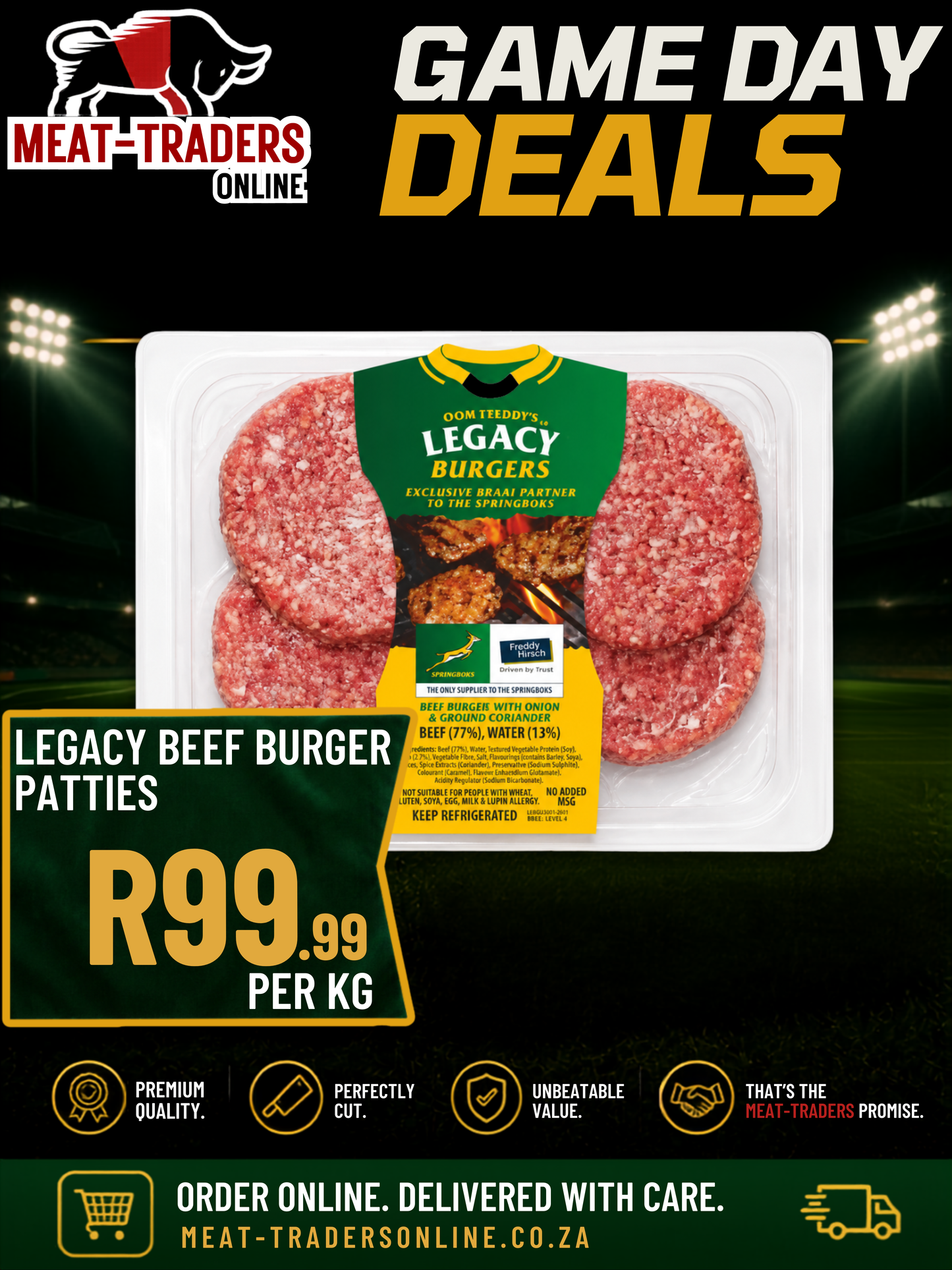 LEGACY BURGER PATTIES