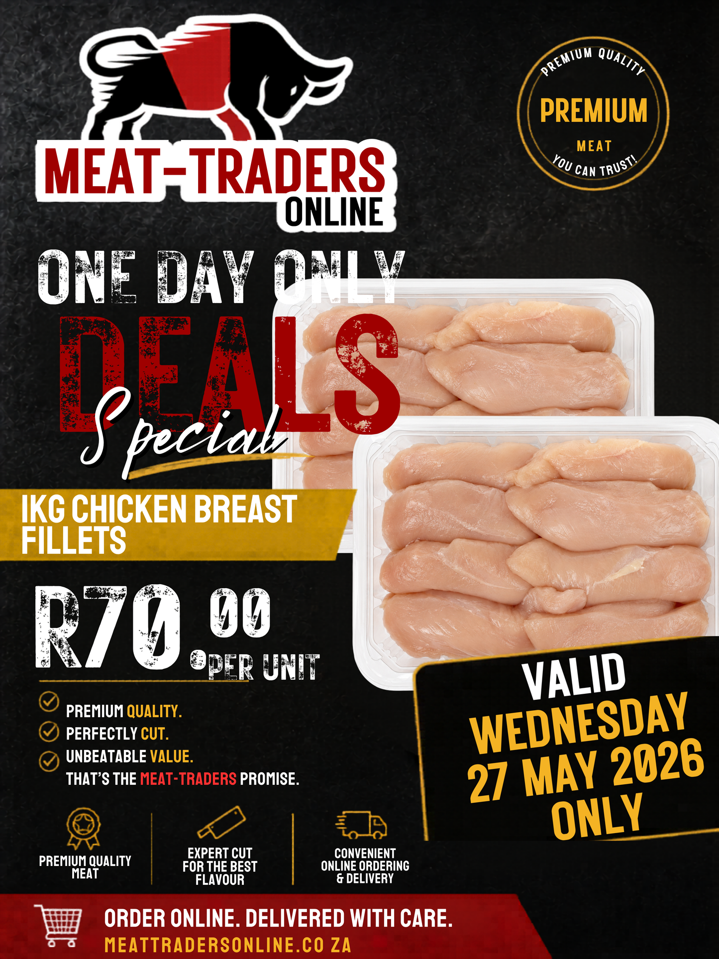1KG CHICKEN BREAST FILLETS