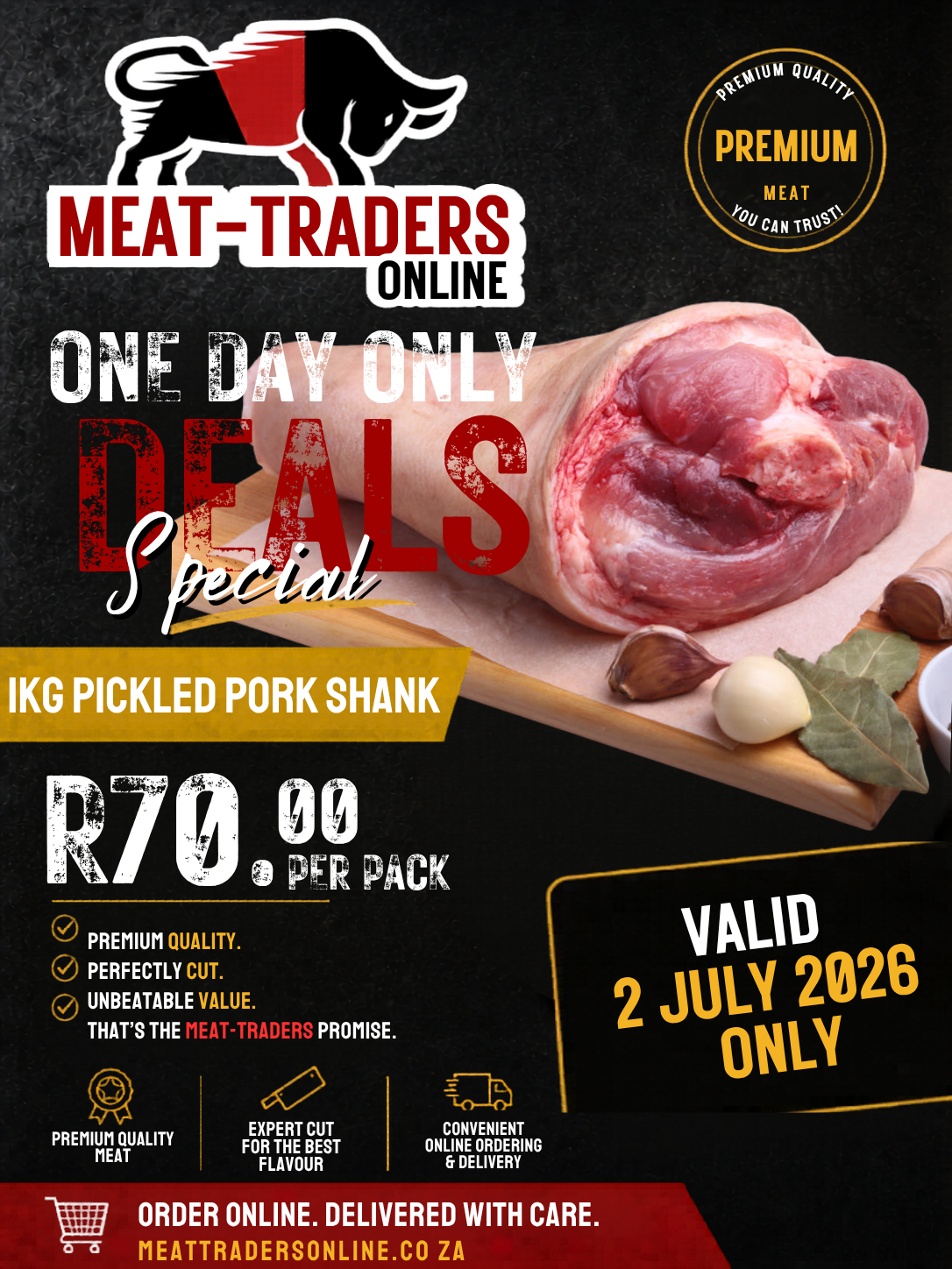 R70 DEALS - 1KG PICKLED PORK SHANK