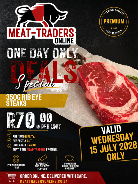 R70 DEALS - 350G RIB EYE STEAK
